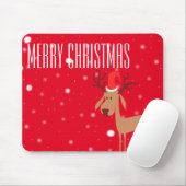 Ren-Weihnachten Mousepad (Mit Mouse)