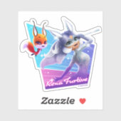 Rena Furtive Graphic Aufkleber (Blatt)