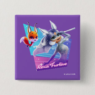 Rena Furtive Graphic Button