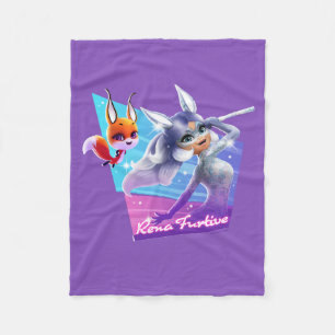 Rena Furtive Graphic Fleecedecke