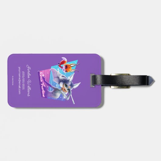 Rena Furtive Graphic Gepäckanhänger (Rückseite horizontal)