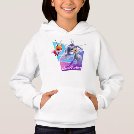 Rena Furtive Graphic Hoodie (Vorderseite)