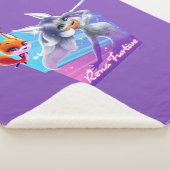 Rena Furtive Graphic Sherpadecke (3/4)