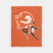 Rena Rouge Abzeichen Fleecedecke (Vorderseite)