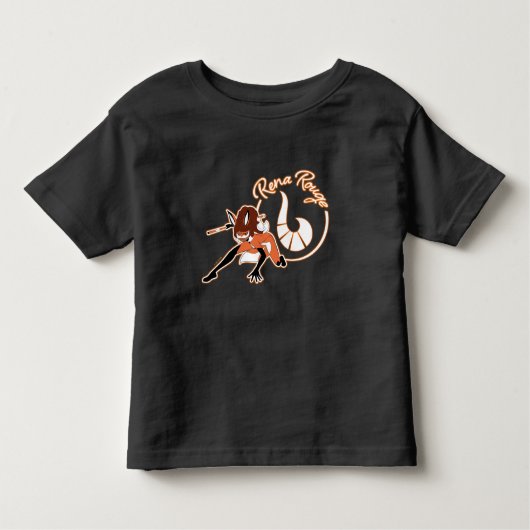 Rena Rouge Abzeichen Kleinkind T-shirt (Vorderseite)