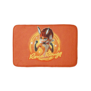 Rena Rouge Circle Abzeichen Badematte