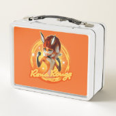 Rena Rouge Circle Abzeichen Metall Brotdose (Rückseite)