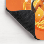 Rena Rouge Circle Abzeichen Mousepad (Ecke)