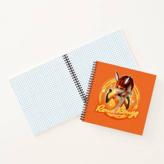 Rena Rouge Circle Abzeichen Notizblock (Innenseite)