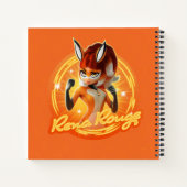 Rena Rouge Circle Abzeichen Notizblock (Rückseite)