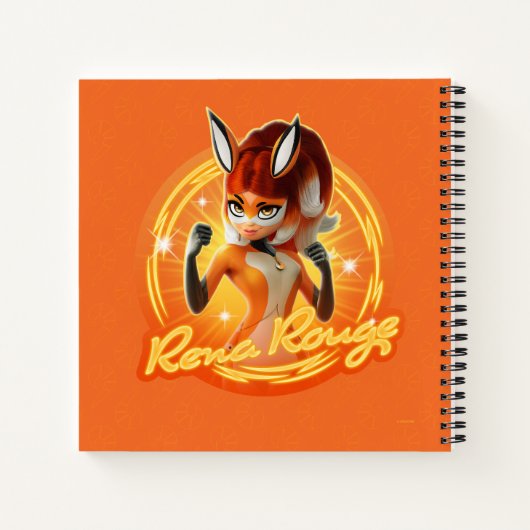 Rena Rouge Circle Abzeichen Notizblock (Rückseite)