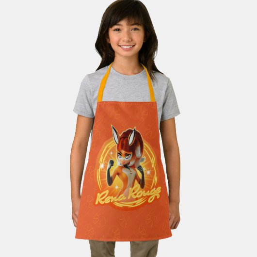 Rena Rouge Circle Abzeichen Schürze (Insitu)