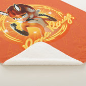 Rena Rouge Circle Abzeichen Sherpadecke (3/4)