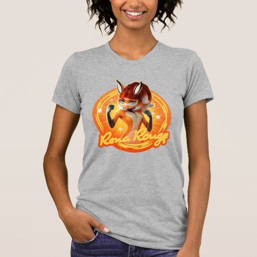 Rena Rouge Circle Abzeichen T-Shirt (Vorderseite)