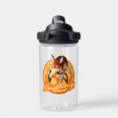 Rena Rouge Circle Abzeichen Trinkflasche (Rückseite)