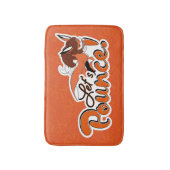 Rena Rouge | Lasst uns abprallen Badematte (Vorderseite Vertikal)