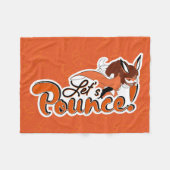 Rena Rouge | Lasst uns abprallen Fleecedecke (Vorderseite (Horizontal))