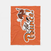 Rena Rouge | Lasst uns abprallen Fleecedecke (Vorderseite)