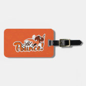 Rena Rouge | Lasst uns abprallen Gepäckanhänger (Vorderseite horizontal)