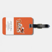 Rena Rouge | Lasst uns abprallen Gepäckanhänger (Rückseite horizontal)