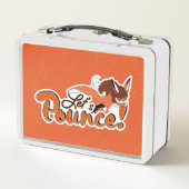 Rena Rouge | Lasst uns abprallen Metall Brotdose (Rückseite)