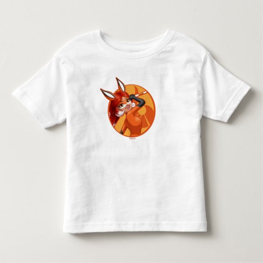 Rena Rouge Orange Abzeichen Kleinkind T-shirt (Vorderseite)