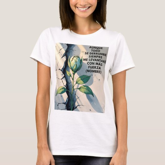 Renacer Emocional – Regalo Personalizado (NOMBRE) T-Shirt (Vorderseite)