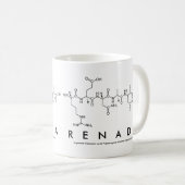 Renada Peptidname Tasse (VorderseiteRechts)
