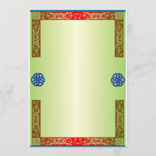 Renaisaince Mittelalterliche Hochzeit Einladung