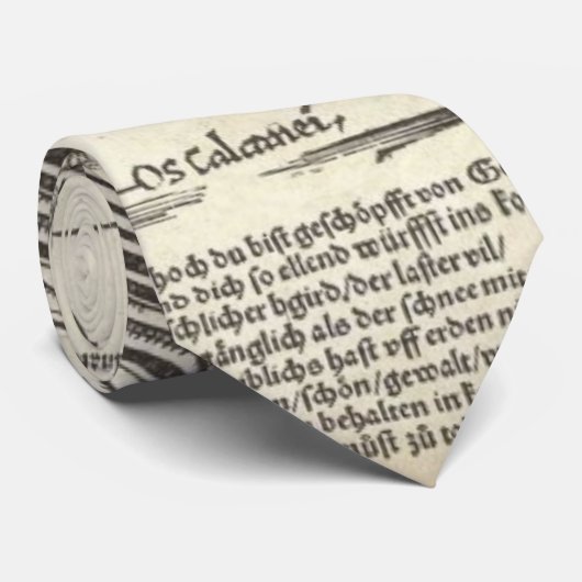 Renaissance-Anatomie Krawatte (Gerollt)