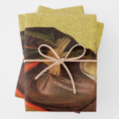 Renaissance Angel by Master of the Bambino Vispo Geschenkpapier Set (Beispiel)