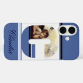 RENAISSANCE ANGEL C LETTER Winged Cherub Monogramm Case-Mate iPhone Hülle (Rückseite (Horizontal))