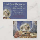 Renaissance Angel Chubby Business Center Visitenkarte (Vorne/Hinten)