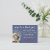 Renaissance Angel Chubby Business Center Visitenkarte (Stehend Vorderseite)