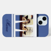 RENAISSANCE ANGEL M LETTER Winged Cherub Monogramm Case-Mate iPhone Hülle (Rückseite (Horizontal))