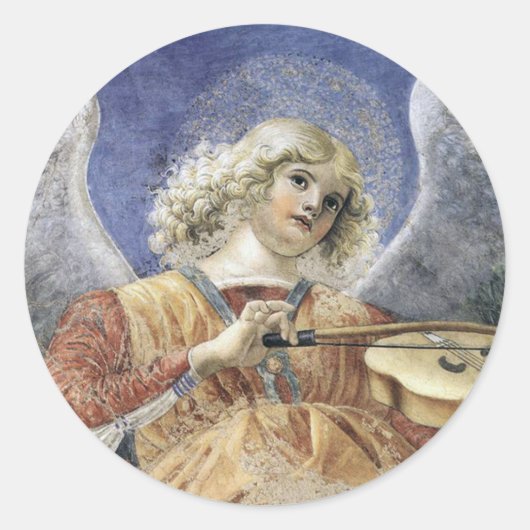 Renaissance Angel Stickers Melozzo da Forlì (Vorderseite)