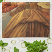 Renaissance Angel Violine Melozzo da Forli Geschirrtuch (Gefaltet)