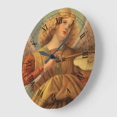Renaissance Angel Violine Melozzo da Forli Große Wanduhr (Winkel)
