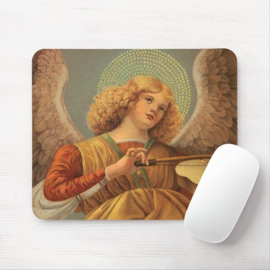 Renaissance Angel Violine Melozzo da Forli Mousepad (Mit Mouse)