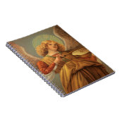 Renaissance Angel Violine Melozzo da Forli Notizblock (Rechte Seite)