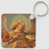 Renaissance Angel Violine Melozzo da Forli Schlüsselanhänger (Rückseite)