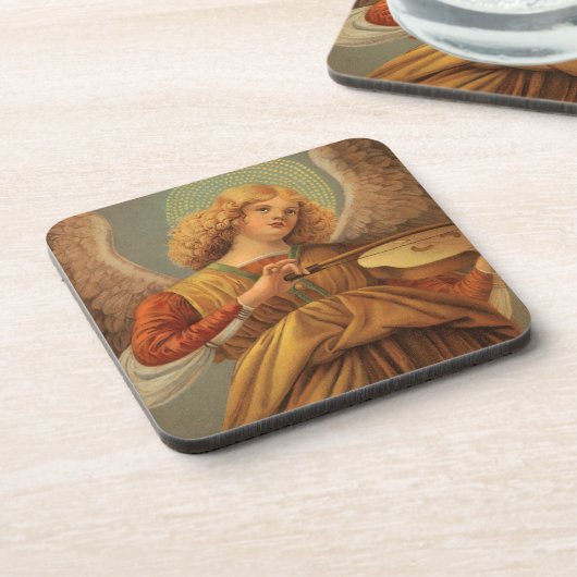 Renaissance Angel Violine Melozzo da Forli Untersetzer (Linke Seite)