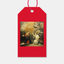 RENAISSANCE ANNUNCIATION Weihnachts-Engel-GIFT TAG