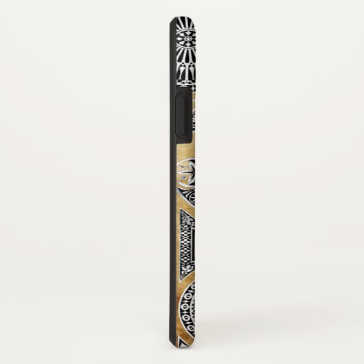 RENAISSANCE ARCHITECT BROWN PARCHMENT Case-Mate iPhone HÜLLE (Hinten/Rechts)