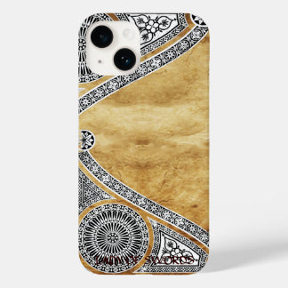 RENAISSANCE ARCHITECT BROWN PARCHMENT Case-Mate iPhone 14 HÜLLE