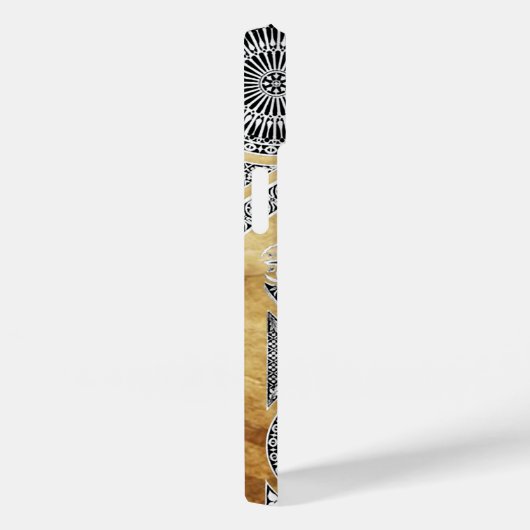 RENAISSANCE ARCHITECT BROWN PARCHMENT Case-Mate iPhone HÜLLE (Rückseite / Rechts)