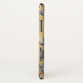 RENAISSANCE ARCHITECT-Parchment-Monogramm Case-Mate iPhone Hülle (Hinten/Rechts)