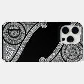 RENAISSANCE ARCHITECT Schwarz-weiß Case-Mate iPhone Hülle (Rückseite (Horizontal))