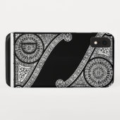 RENAISSANCE ARCHITECT Schwarz-weiß Case-Mate iPhone Hülle (Rückseite (Horizontal))