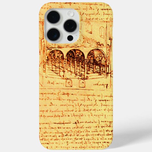 RENAISSANCE ARCHITEKTUR, ARCHITEKT, ENGINEER Case-Mate iPhone HÜLLE (Rückseite)
